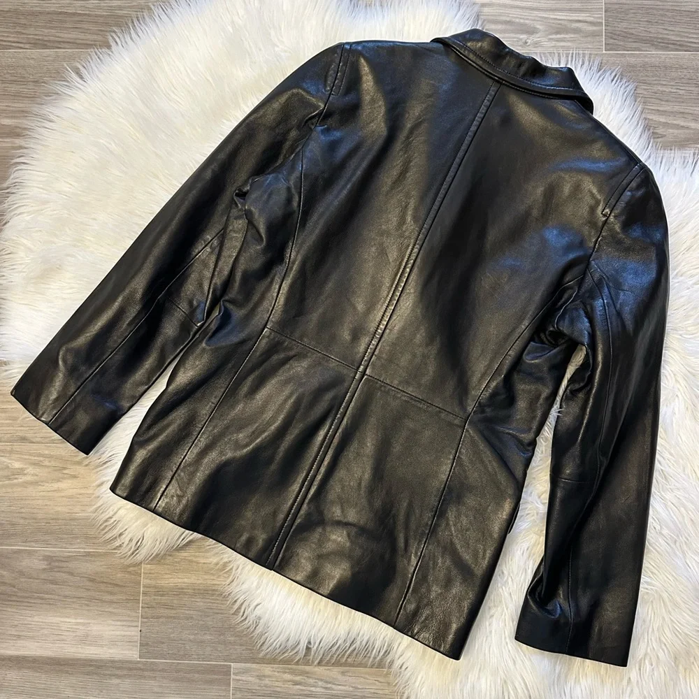 MARGARET GODFREY WOMENS Leather Jacket